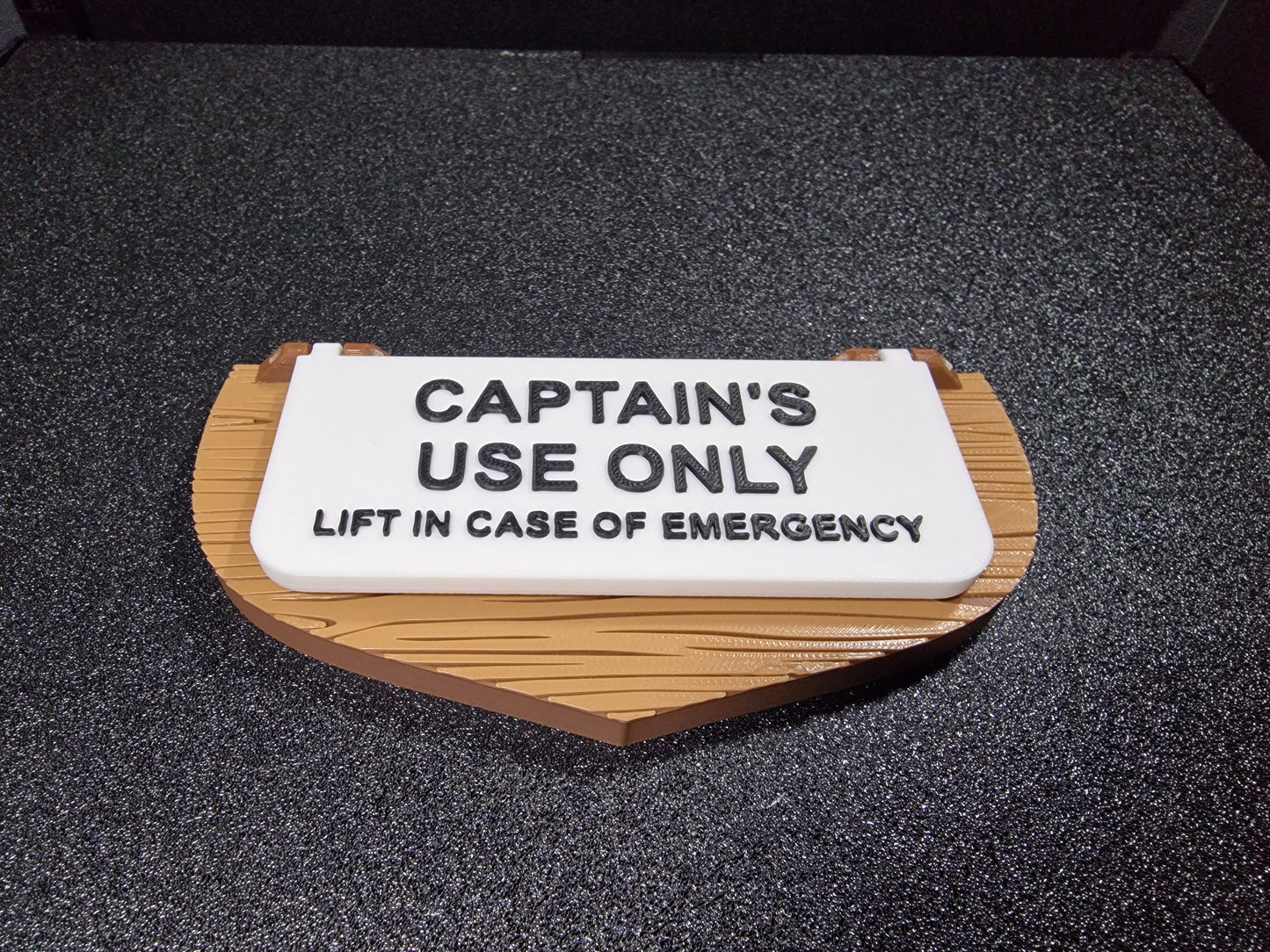 Captain's Use Only (Port and Starboard Directions)