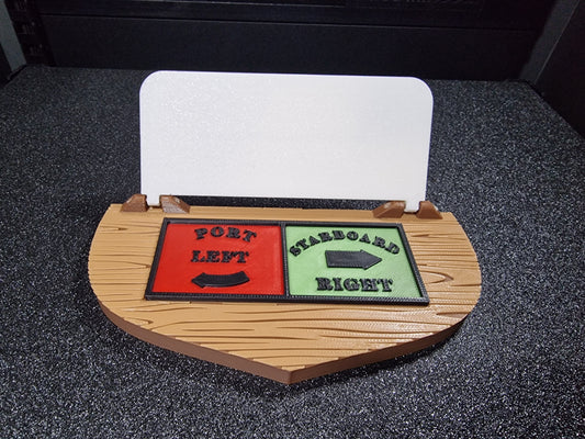 Captain's Use Only (Port and Starboard Directions)