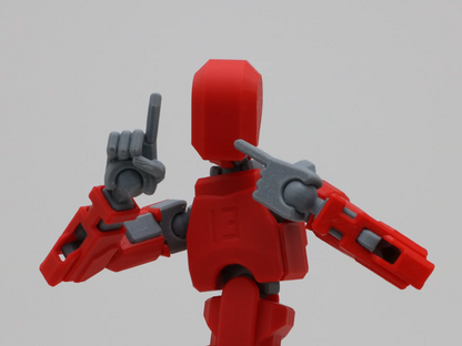 Dummy 13 Articulating 3D Printed Action Figure with ALL accessories