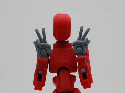 Dummy 13 Articulating 3D Printed Action Figure with ALL accessories