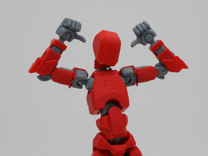 Dummy 13 Articulating 3D Printed Action Figure with ALL accessories