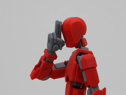 Dummy 13 Articulating 3D Printed Action Figure with ALL accessories