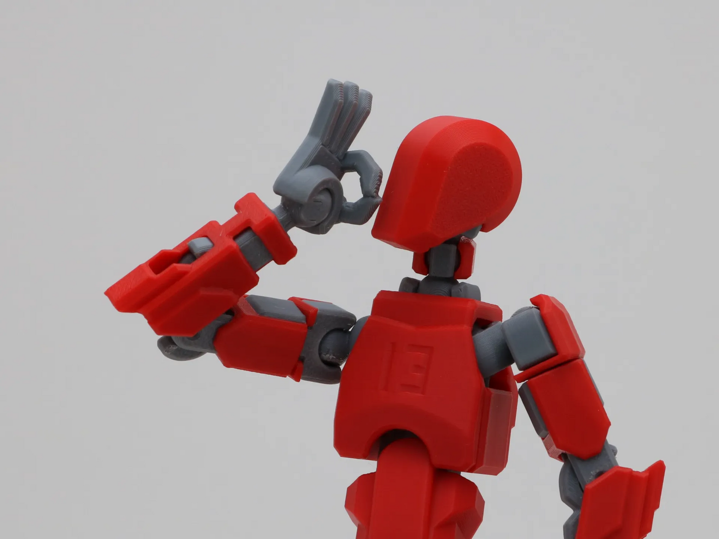 Dummy 13 Articulating 3D Printed Action Figure with ALL accessories