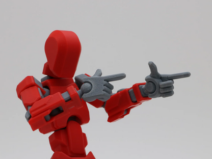 Dummy 13 Articulating 3D Printed Action Figure with ALL accessories