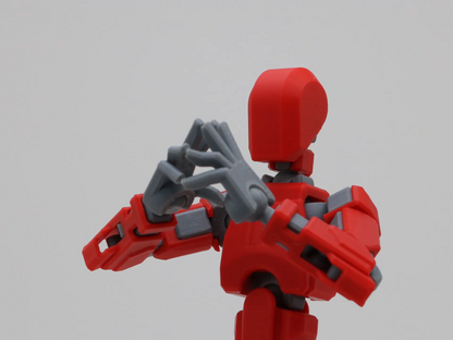 Dummy 13 Articulating 3D Printed Action Figure with ALL accessories