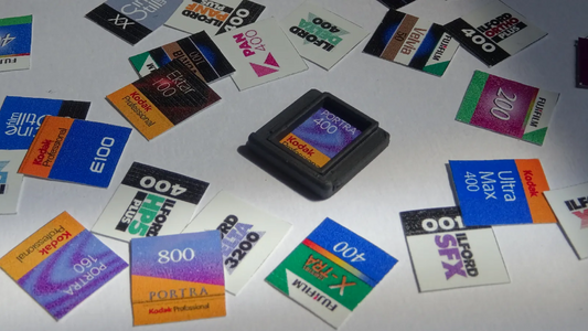 Hotshoe Film Reminders (35 Stocks to choose from!)