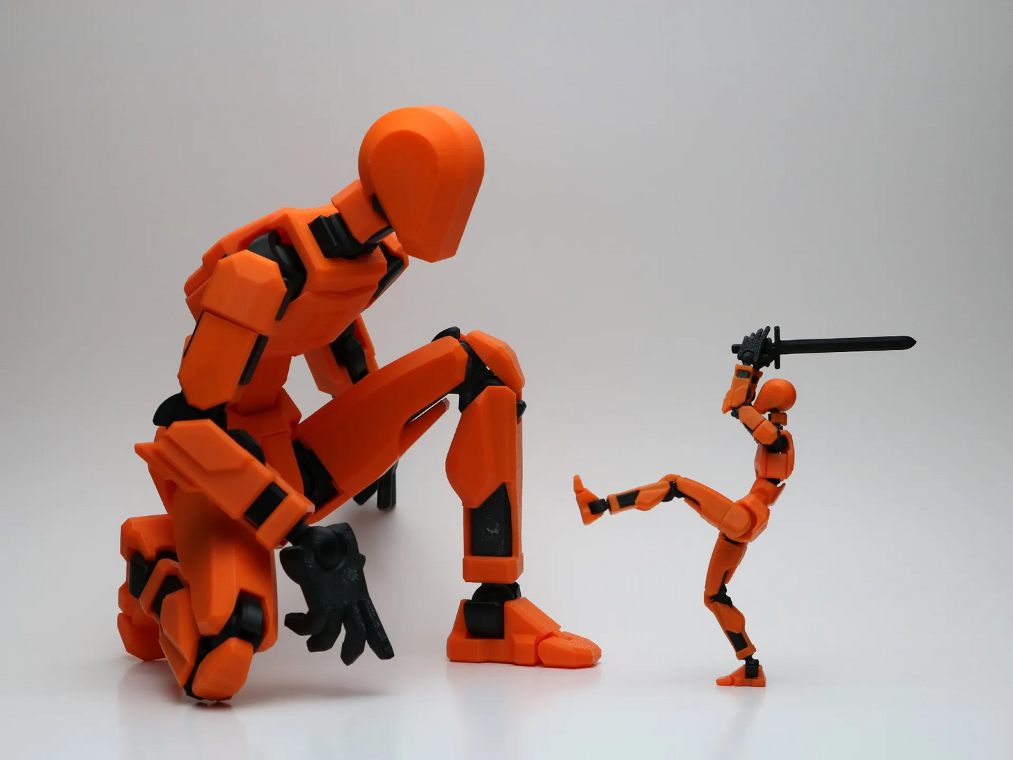 Dummy 13 Articulating 3D Printed Action Figure with ALL accessories