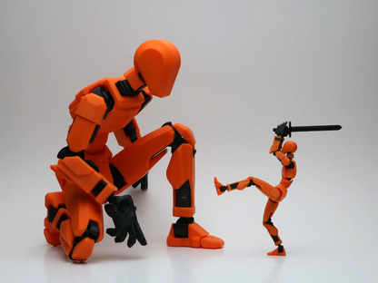 Dummy 13 Articulating 3D Printed Action Figure with ALL accessories