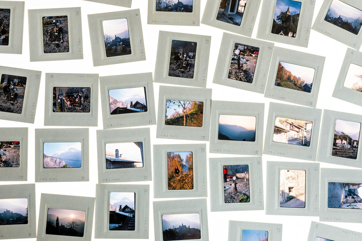 Colour Positive Slide Film Developing Service