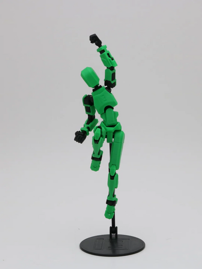 Dummy 13 Articulating 3D Printed Action Figure with ALL accessories
