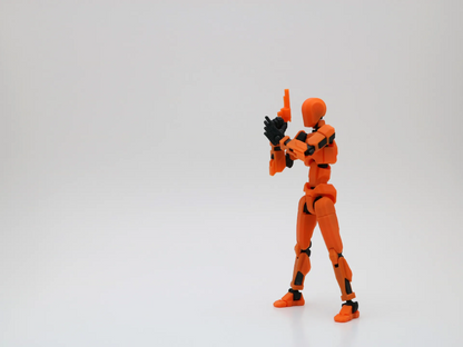 Dummy 13 Articulating 3D Printed Action Figure with ALL accessories