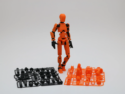 Dummy 13 Articulating 3D Printed Action Figure with ALL accessories
